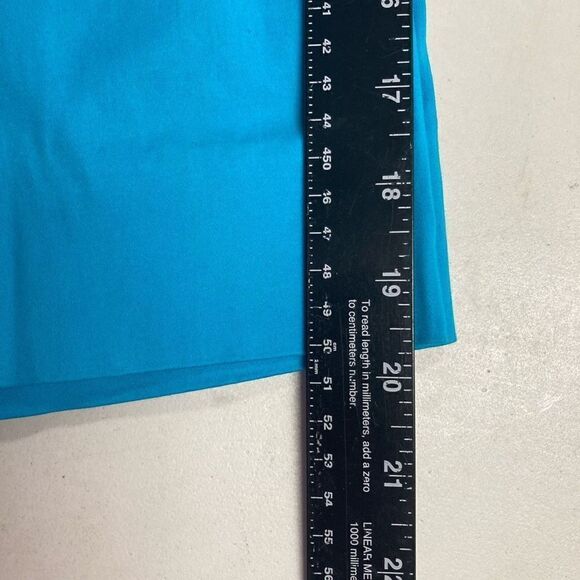 COUNTERPARTS Women’s Cropped Blue Pants Size 6 Inseam 20” - Picture 4 of 12